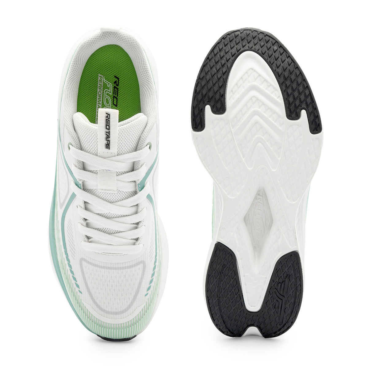 White/Sea Green
