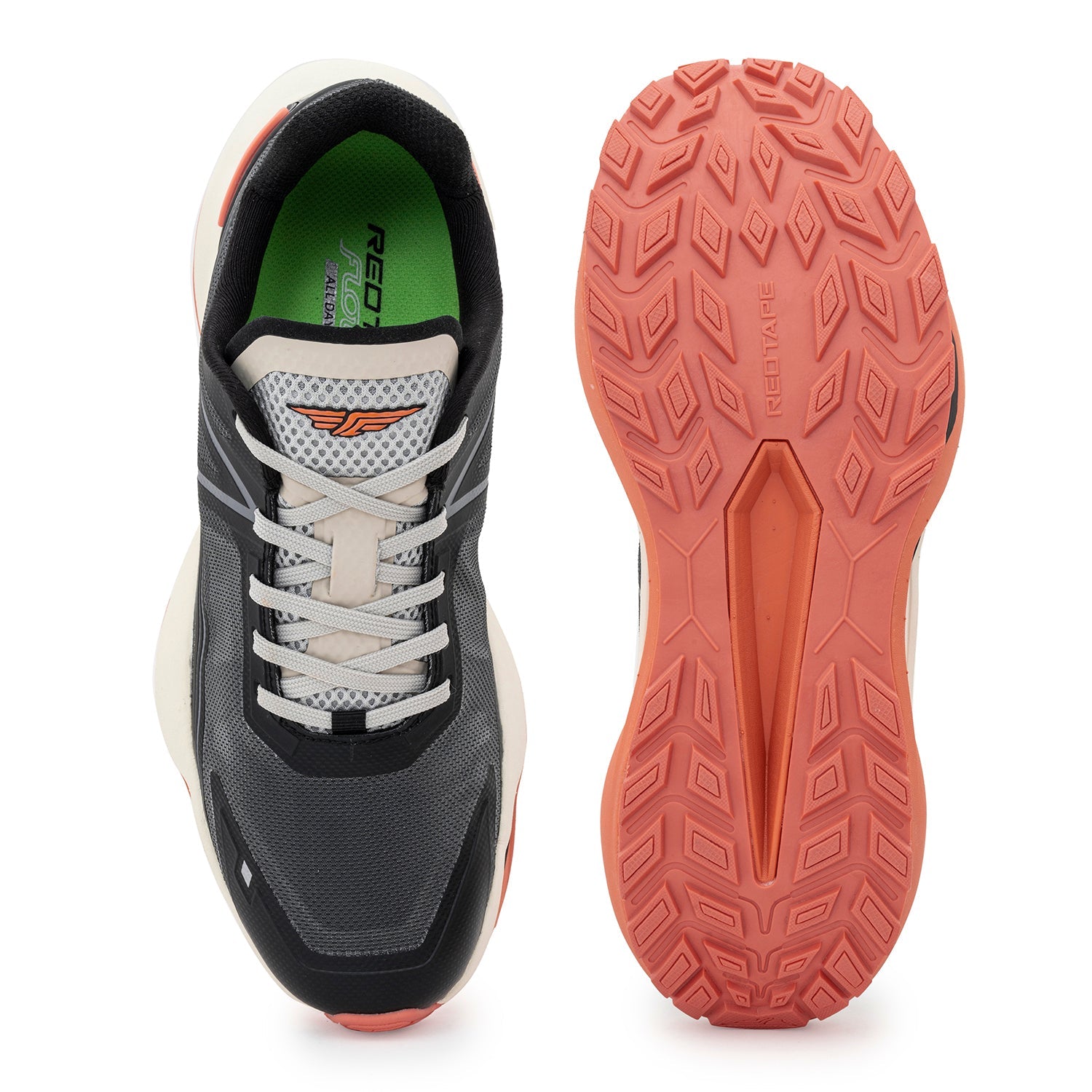 Black/Orange