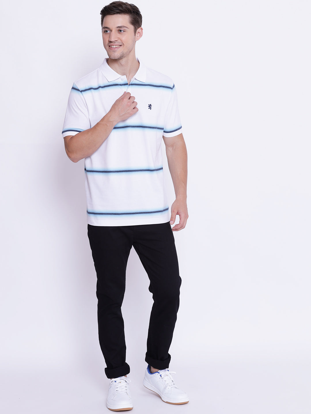 Blue White