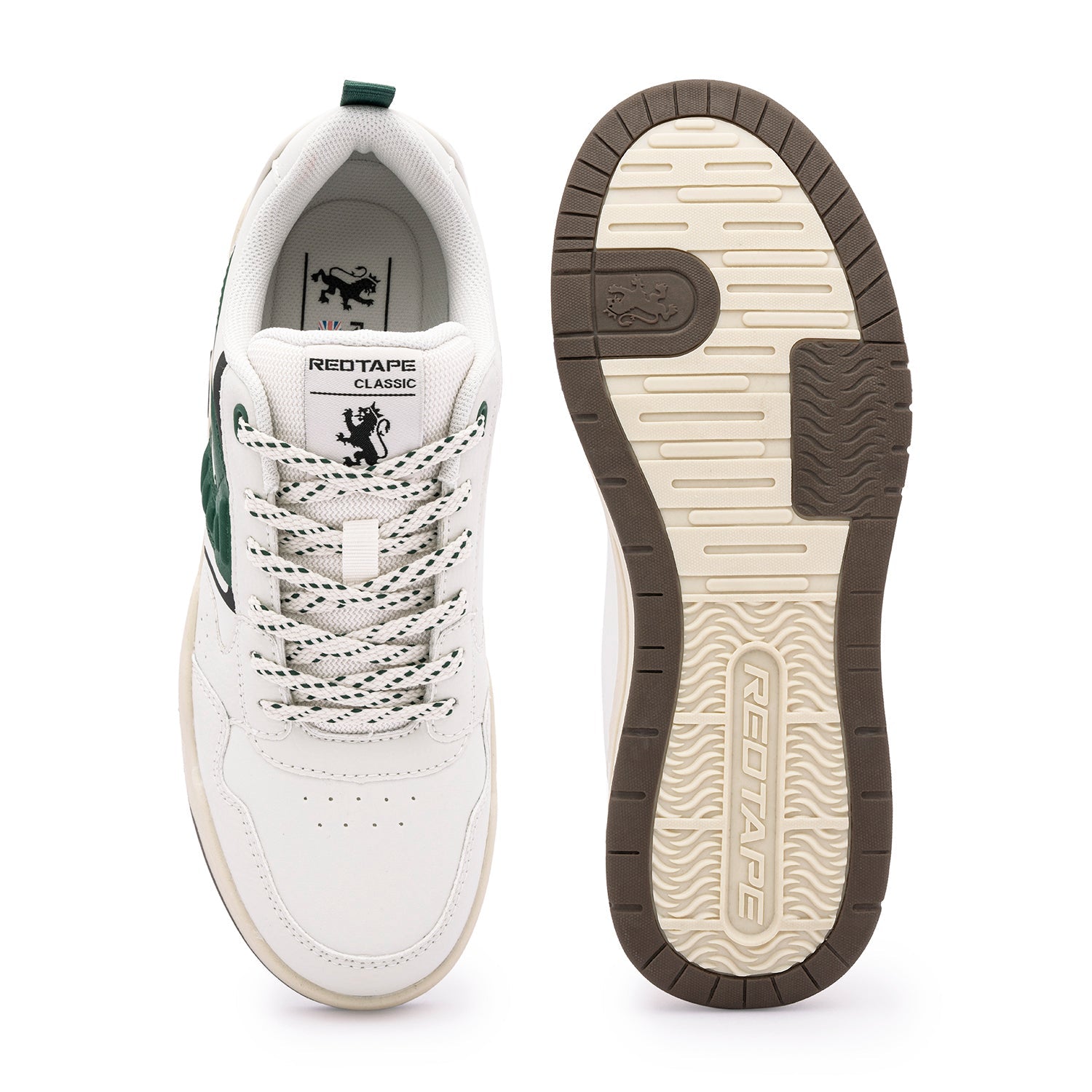 Beige/Green