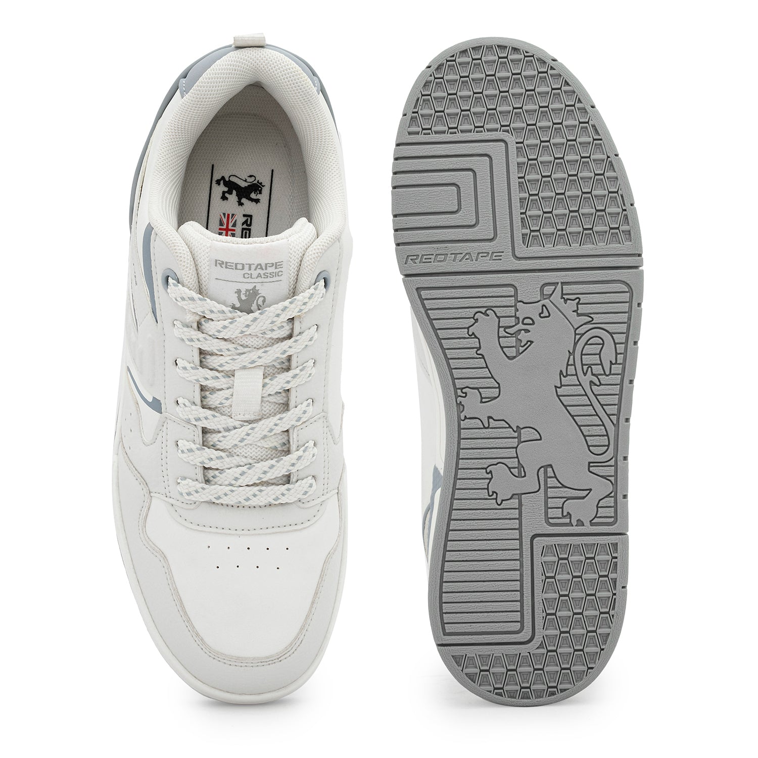 White/Blue