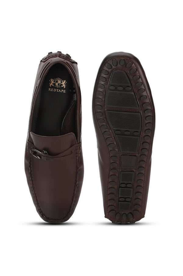 RedTape Men Brown Loafers