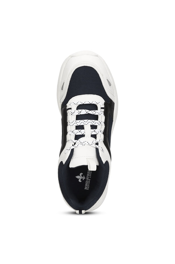 White & Navy