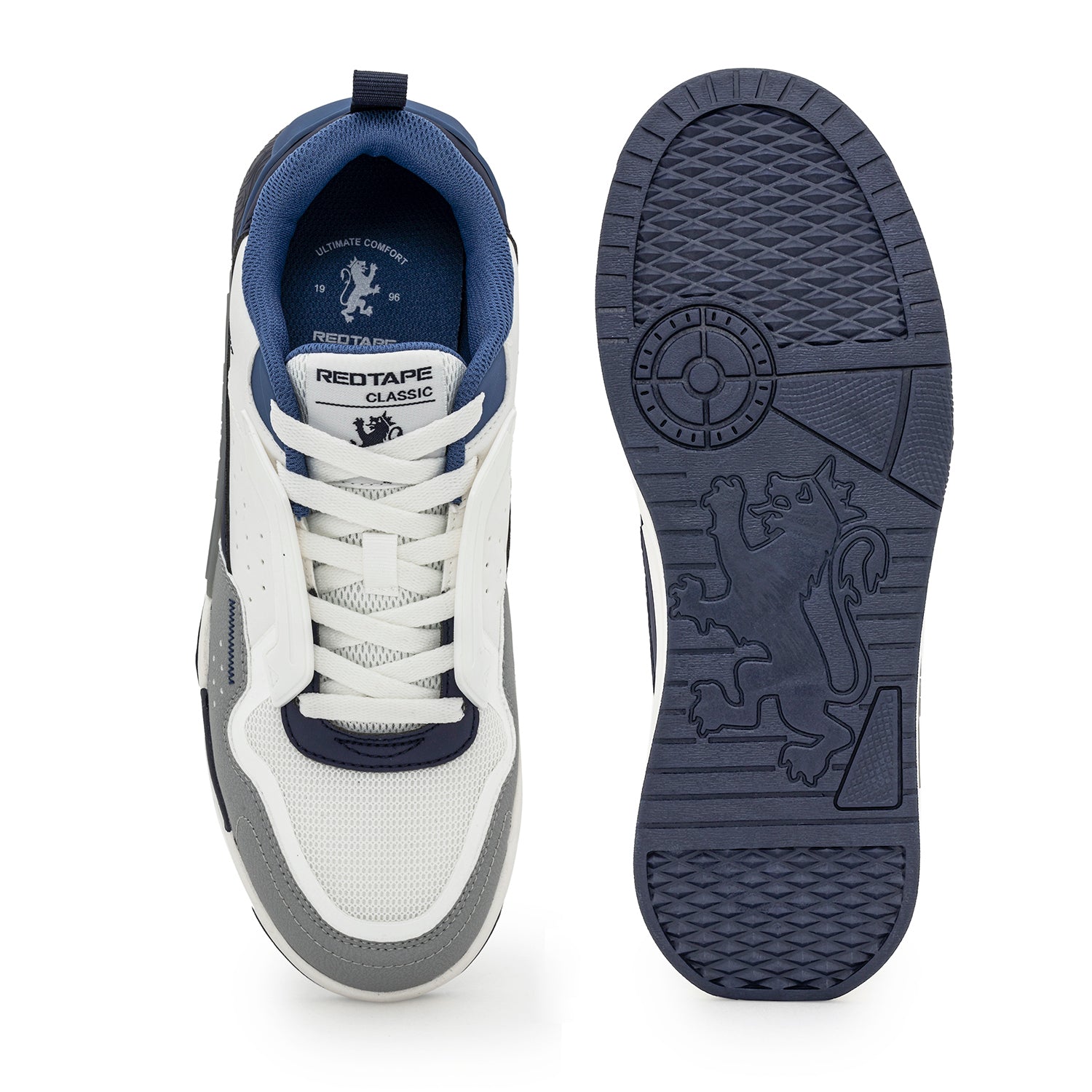 White/Blue