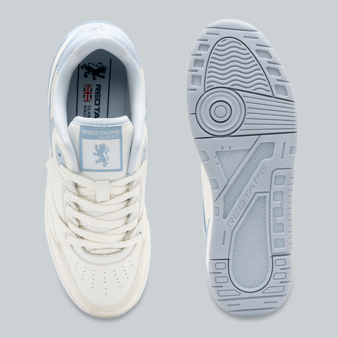 White/Blue