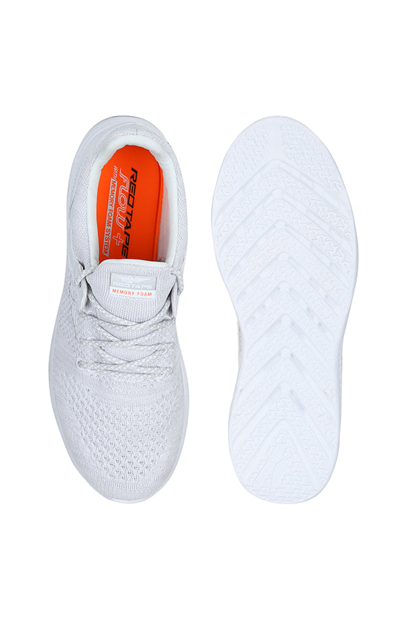 RedTape Men White Walking Shoes