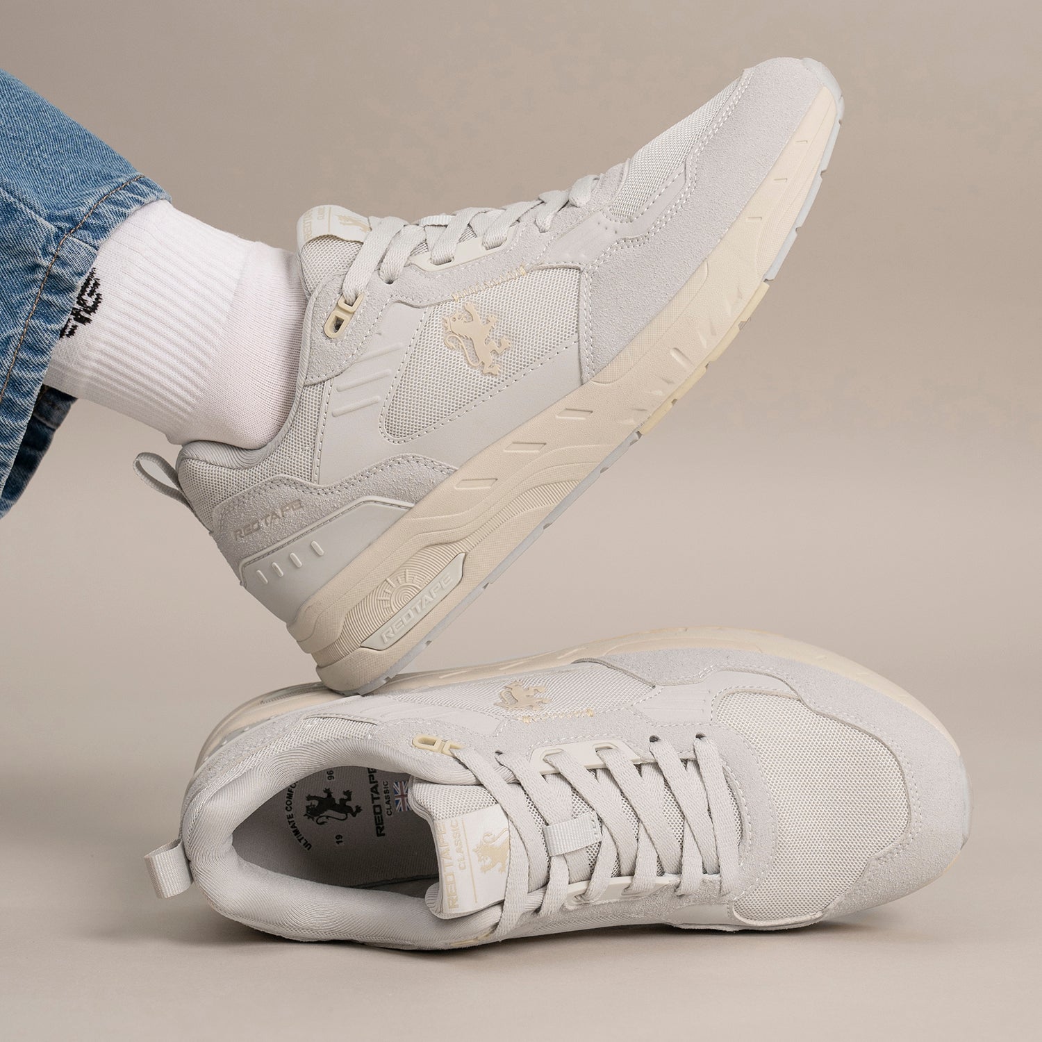 Grey/Off White