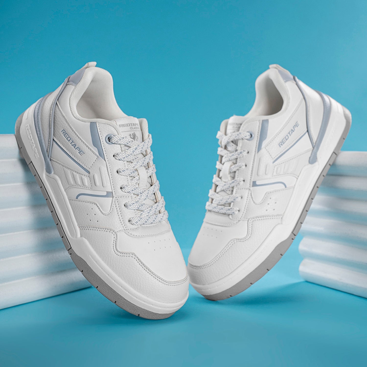 White/Blue