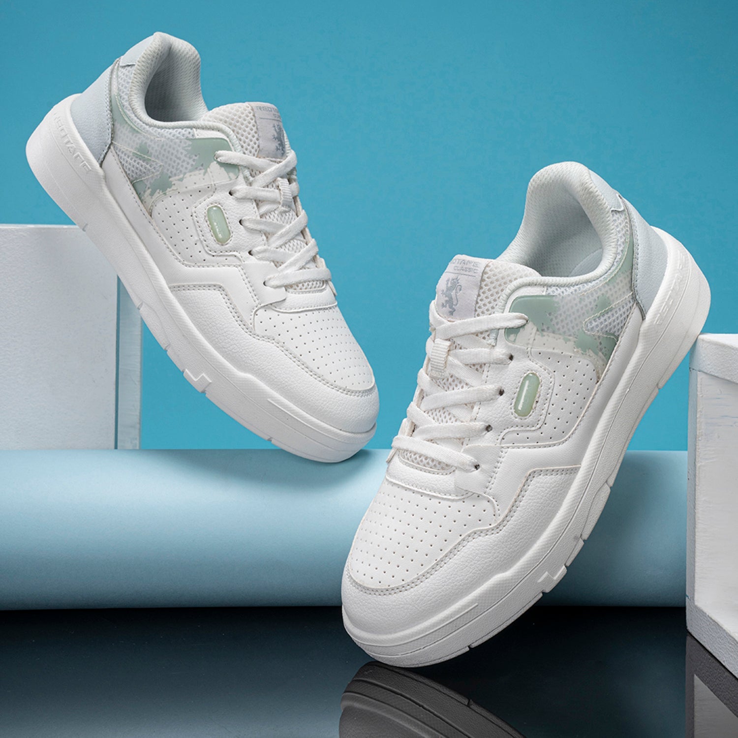 White/Blue