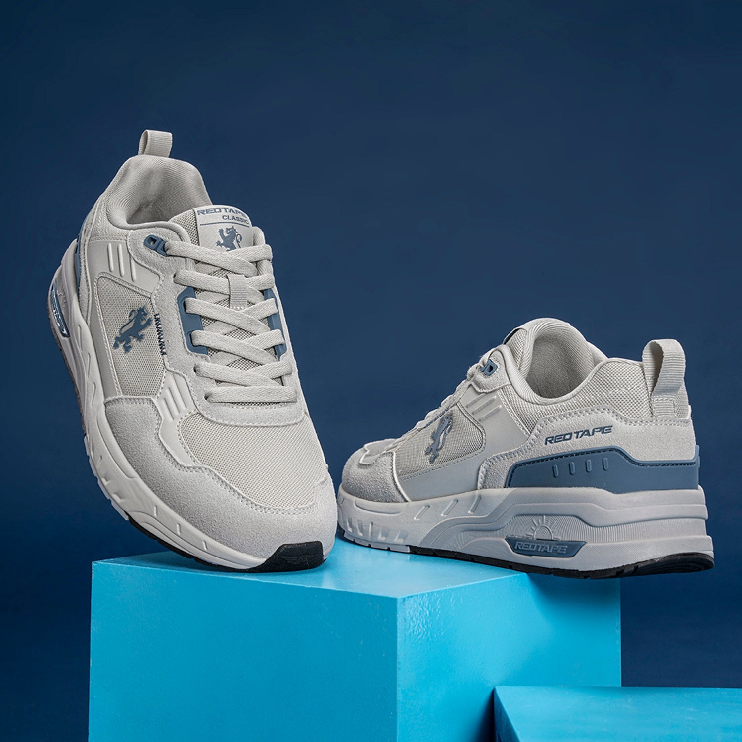 Grey/Blue