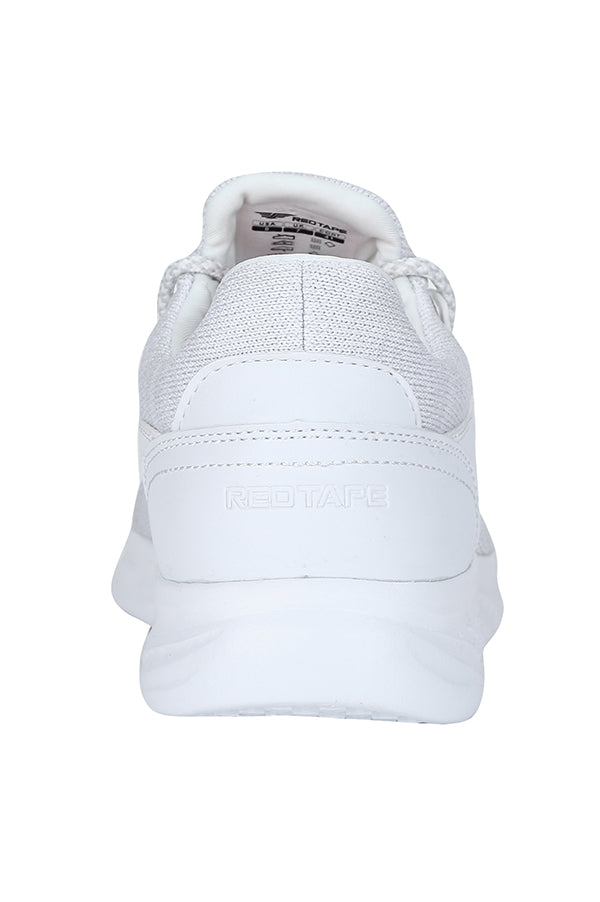 RedTape Men White Walking Shoes