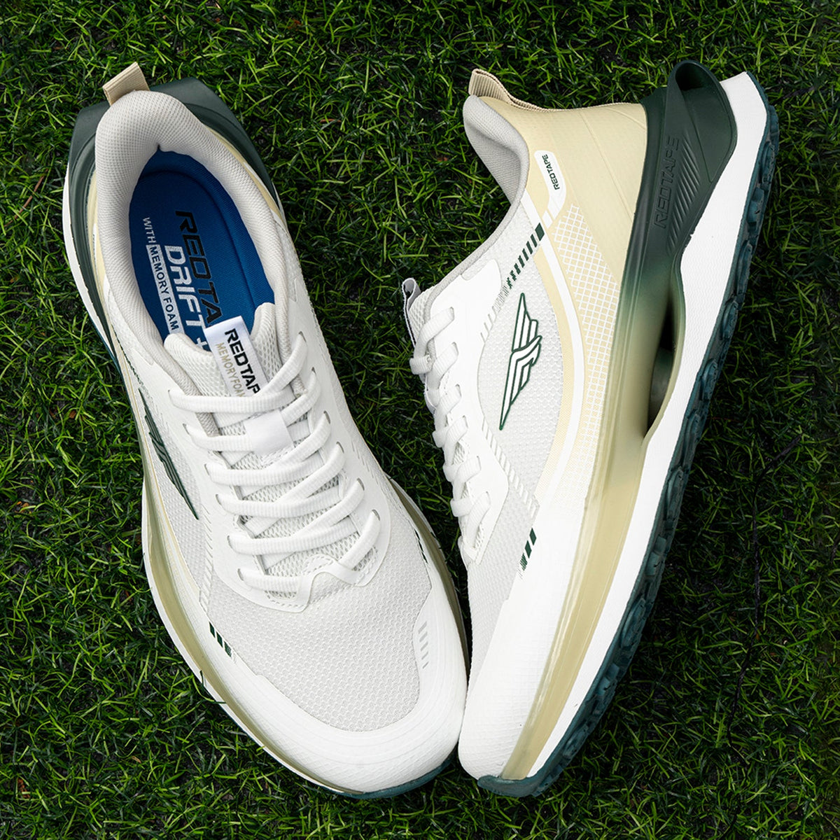 Green White
