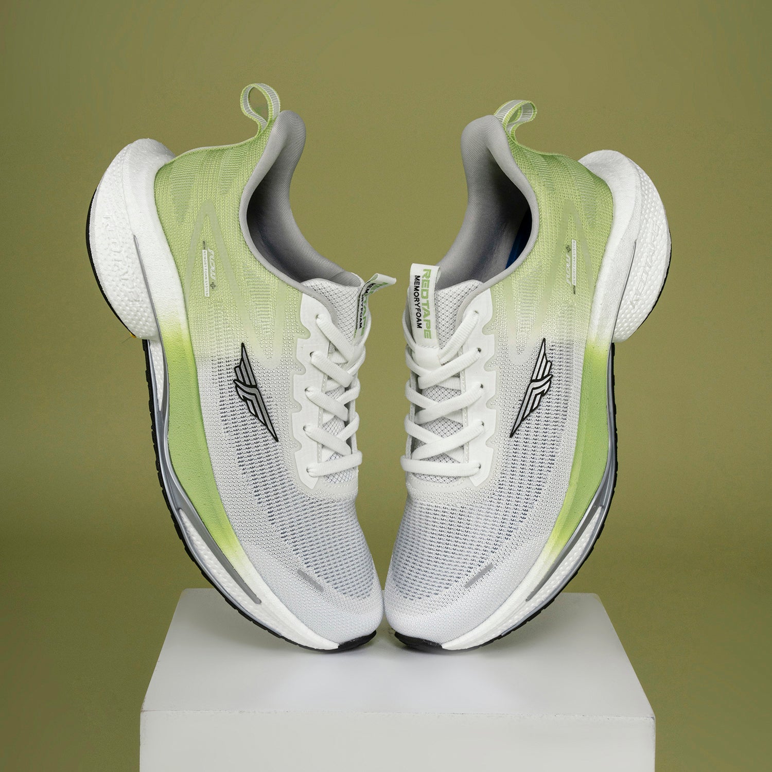 Lime/White