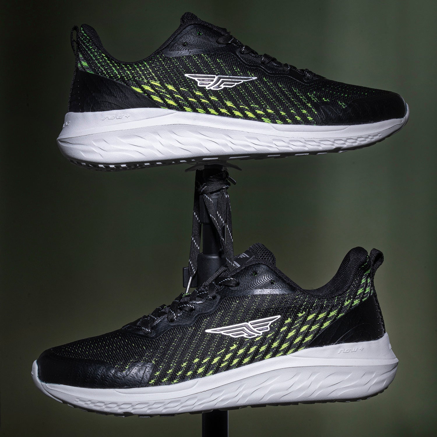 Black/Neon Green