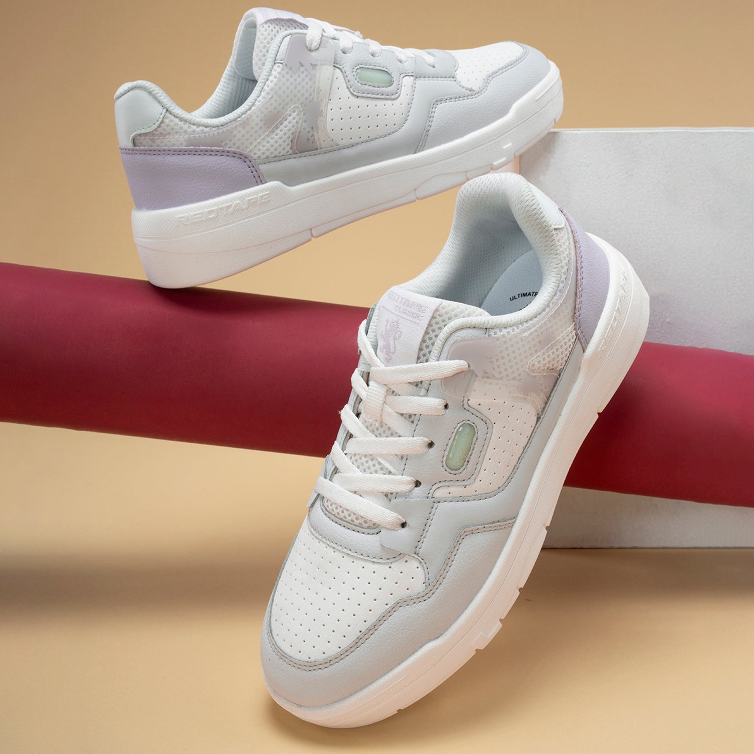 White/Lilac