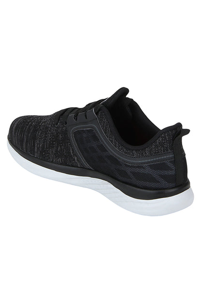 RedTape Men Black Walking Shoes