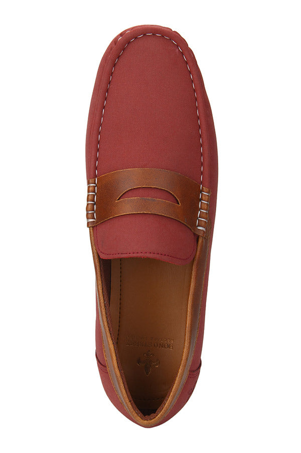 Men Maroon Loafers