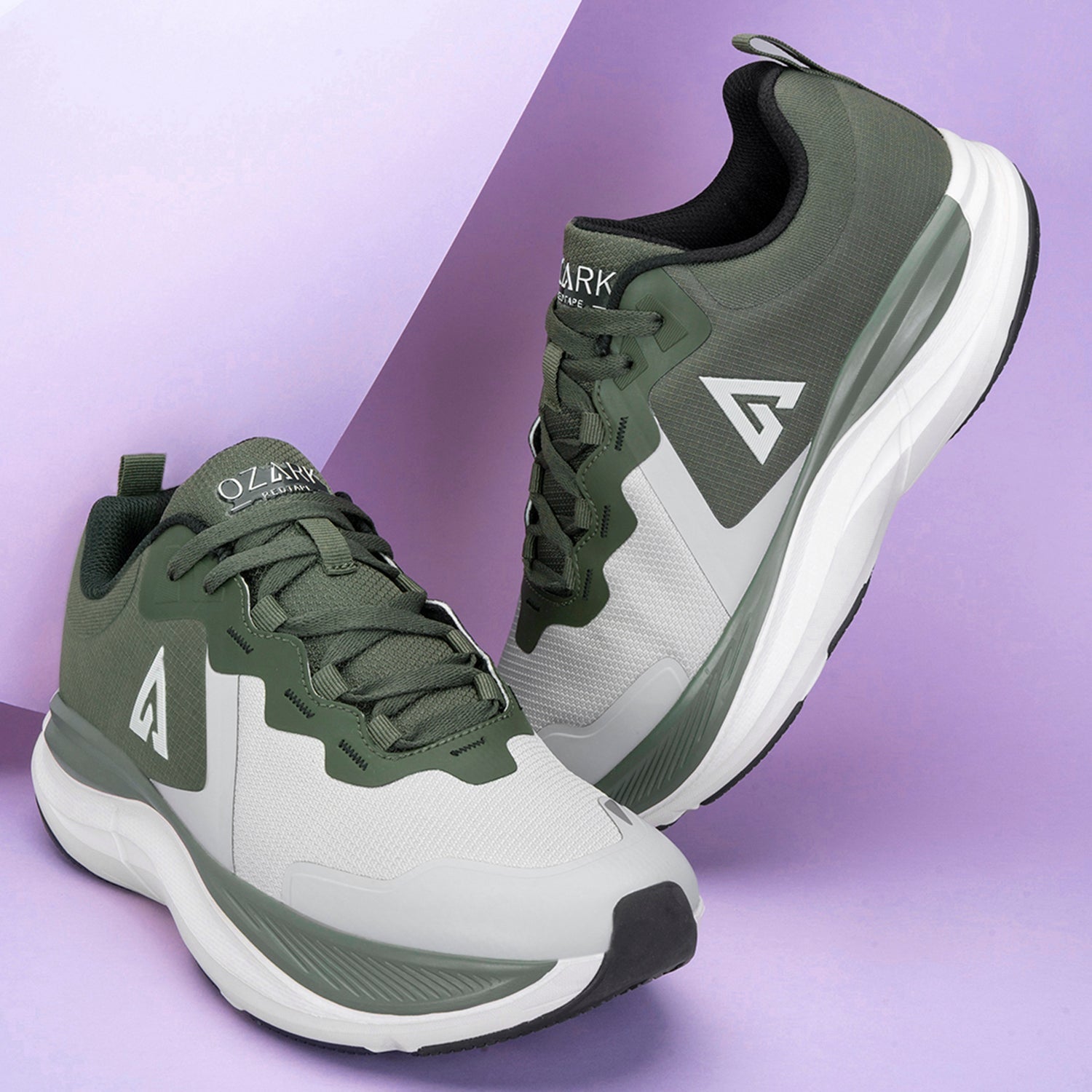 Green White