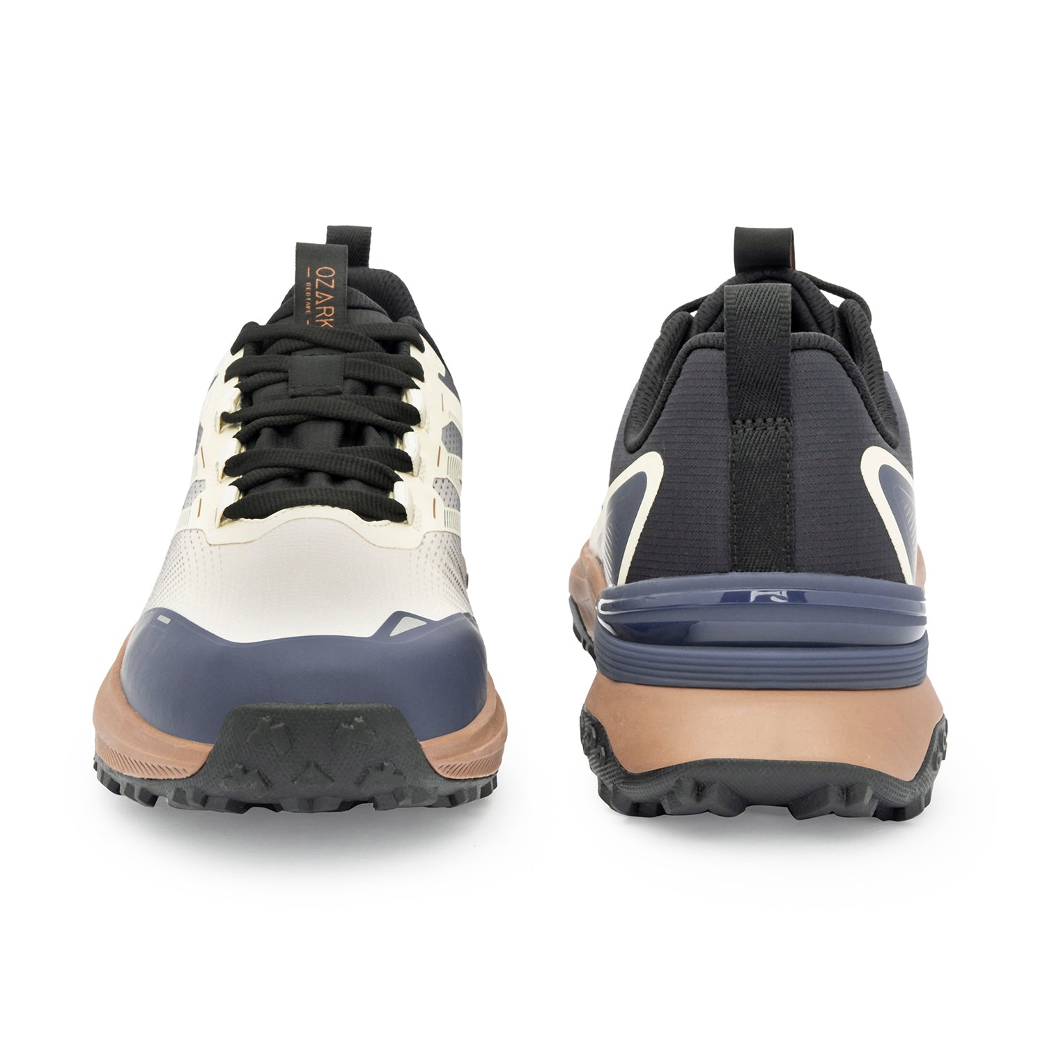 Off White/ Brown