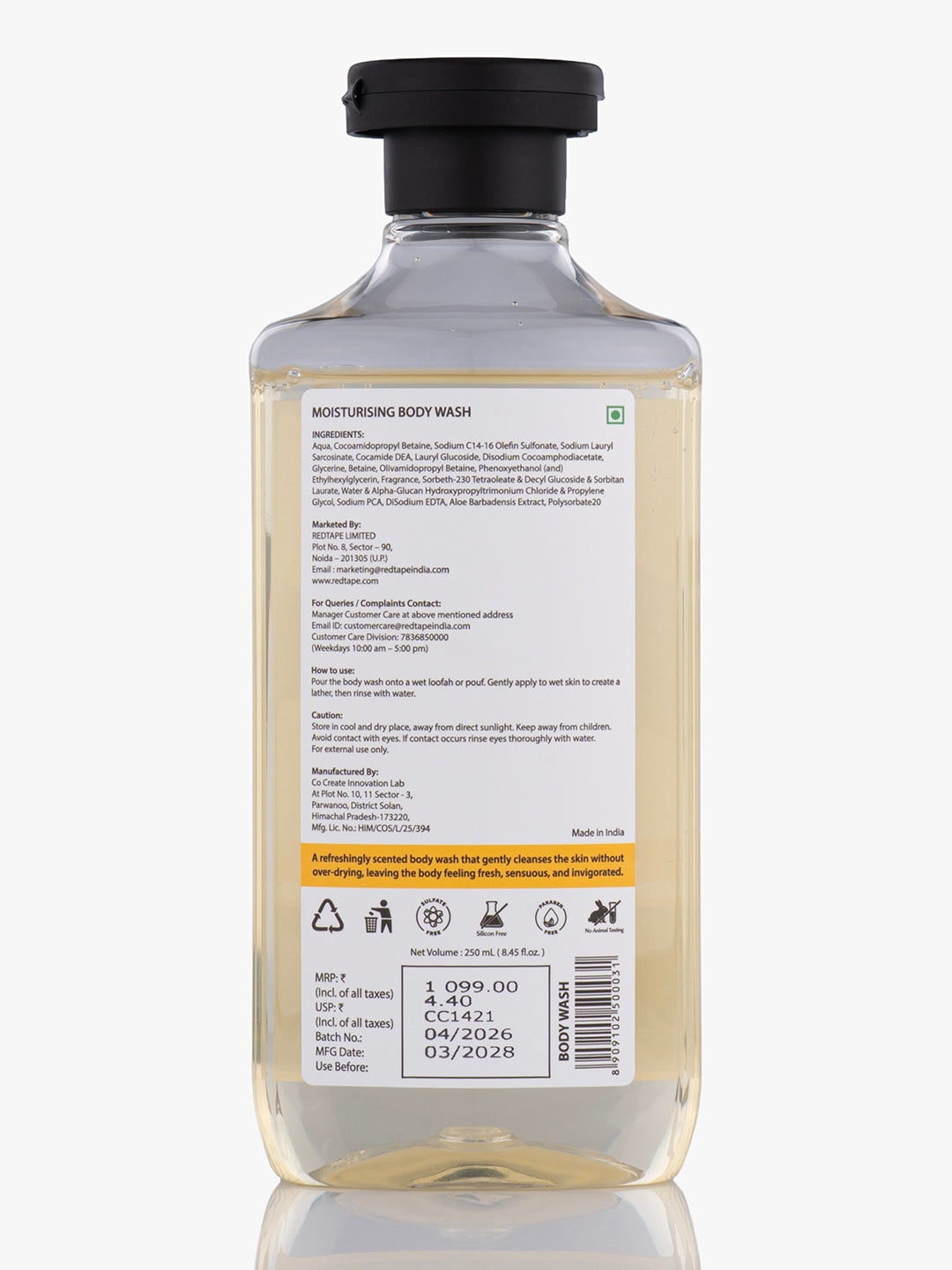 Moisturising  Body Wash