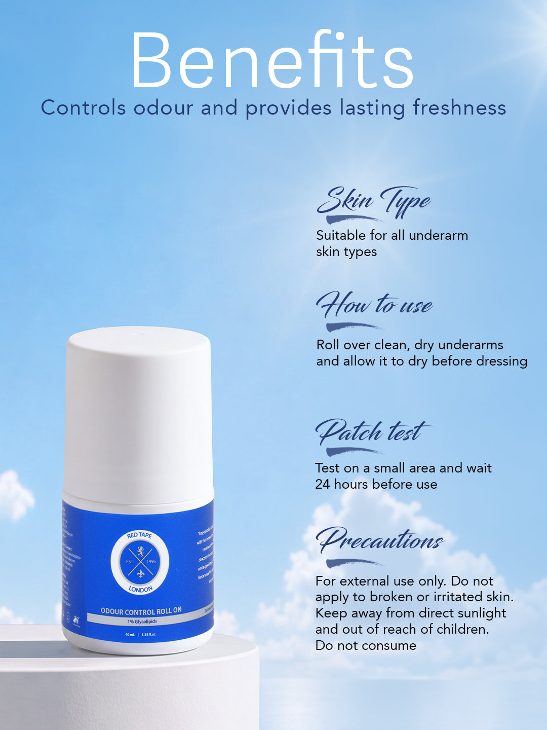 Odour Control Roll On