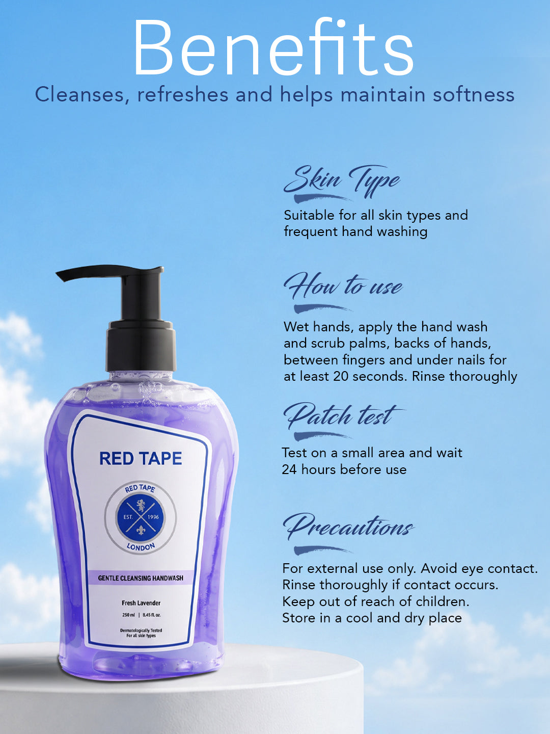 Gentle Clansing Handwash Fresh Lavender
