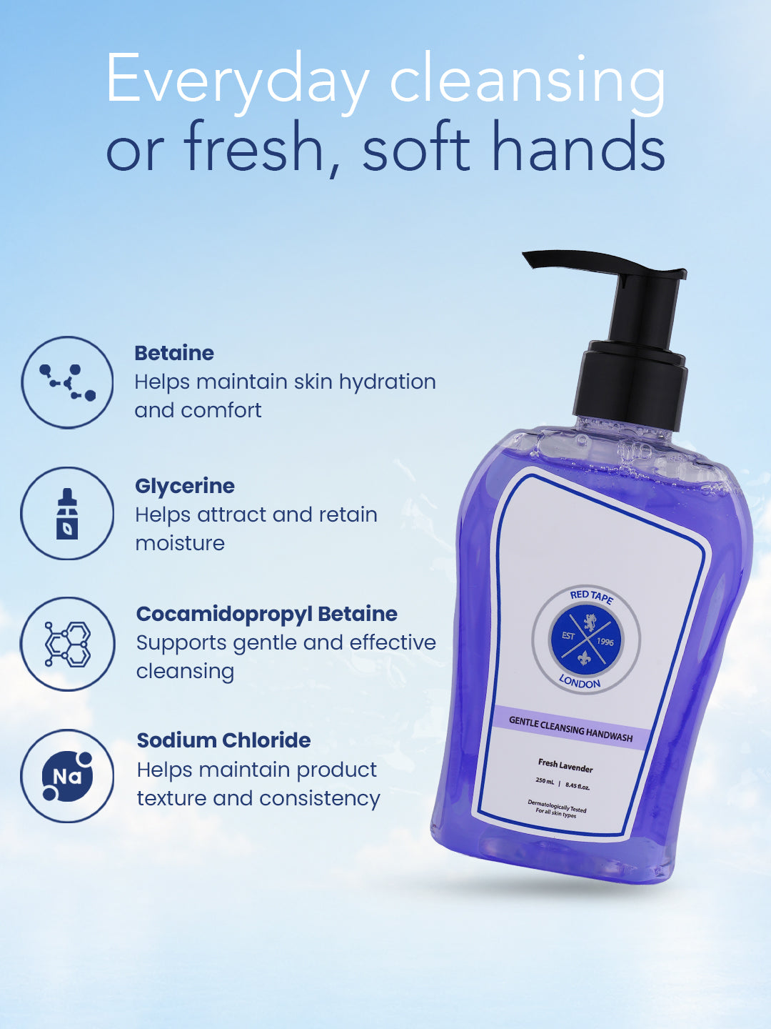 Gentle Clansing Handwash Fresh Lavender