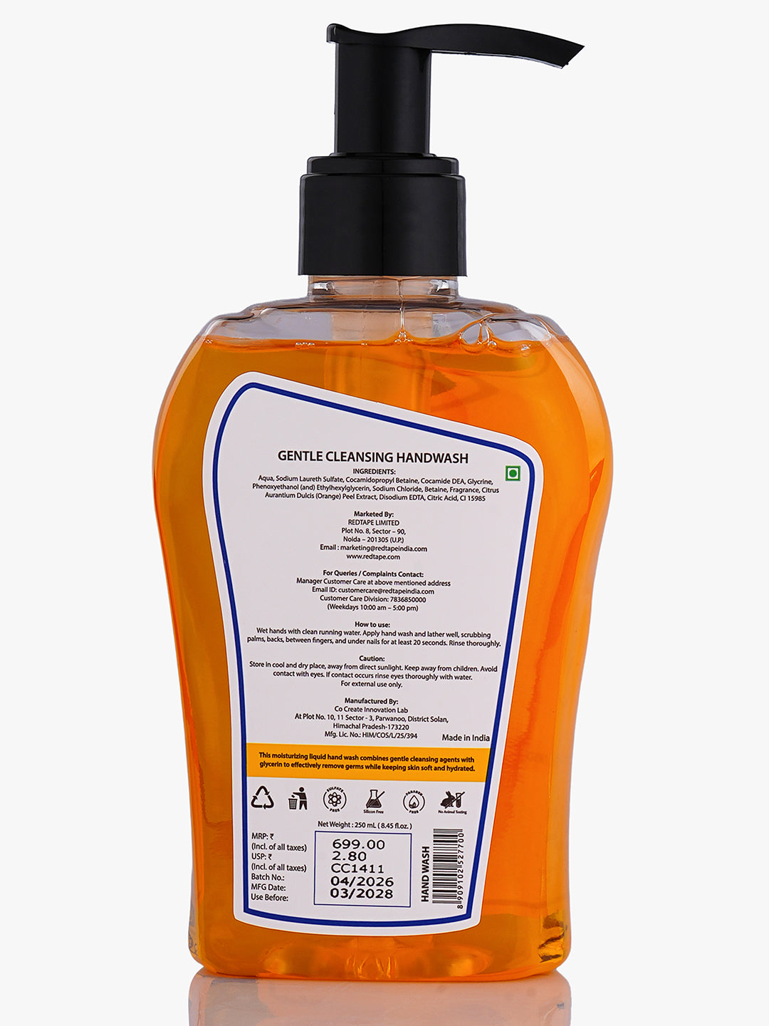Gentle Clansing Handwash Orange Blast