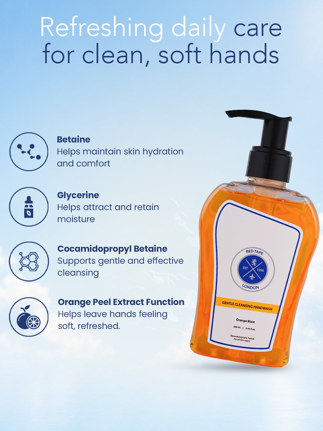 Gentle Clansing Handwash Orange Blast