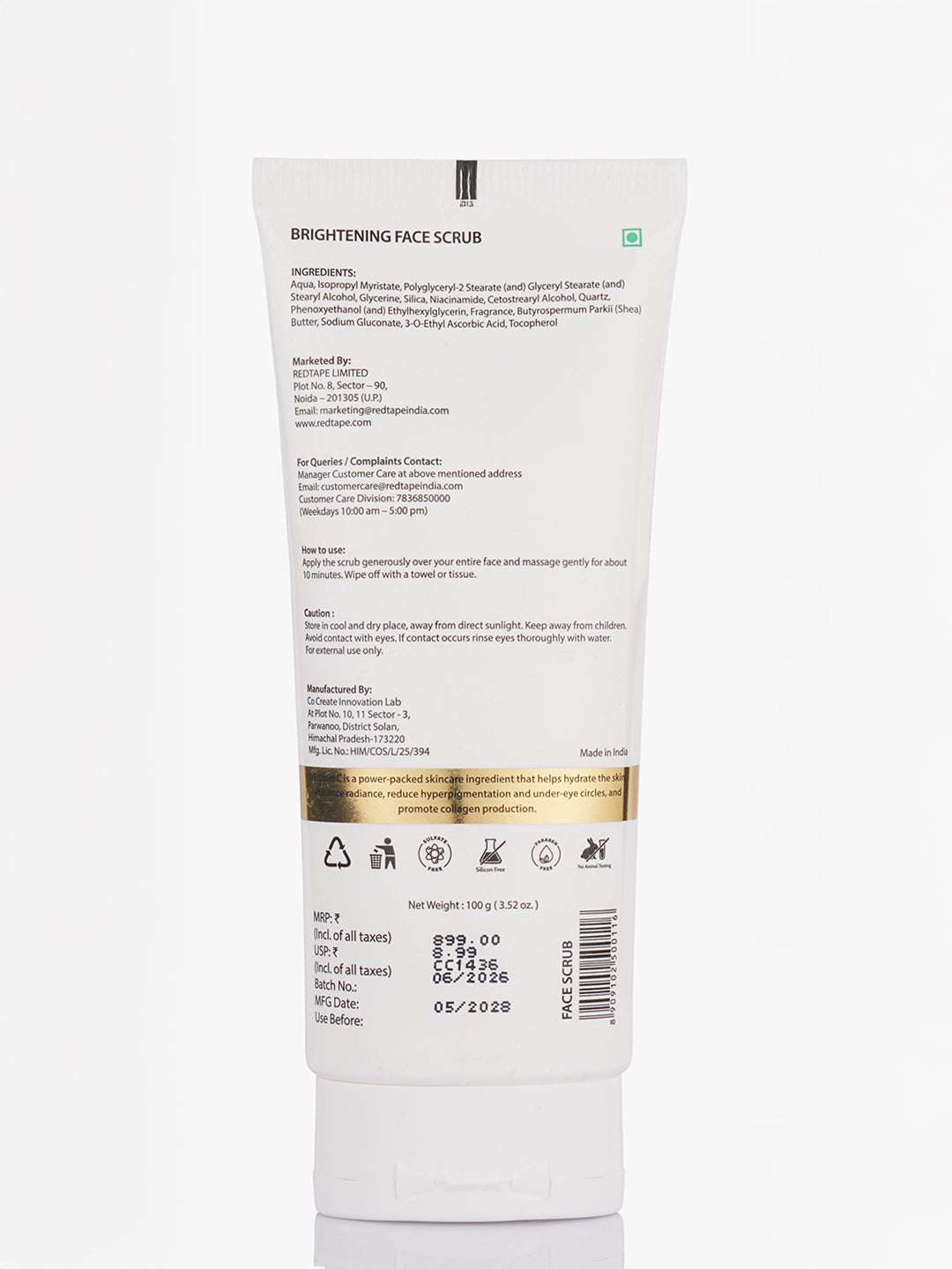 Vit C De-Tan Scrub With Kakadu Plum