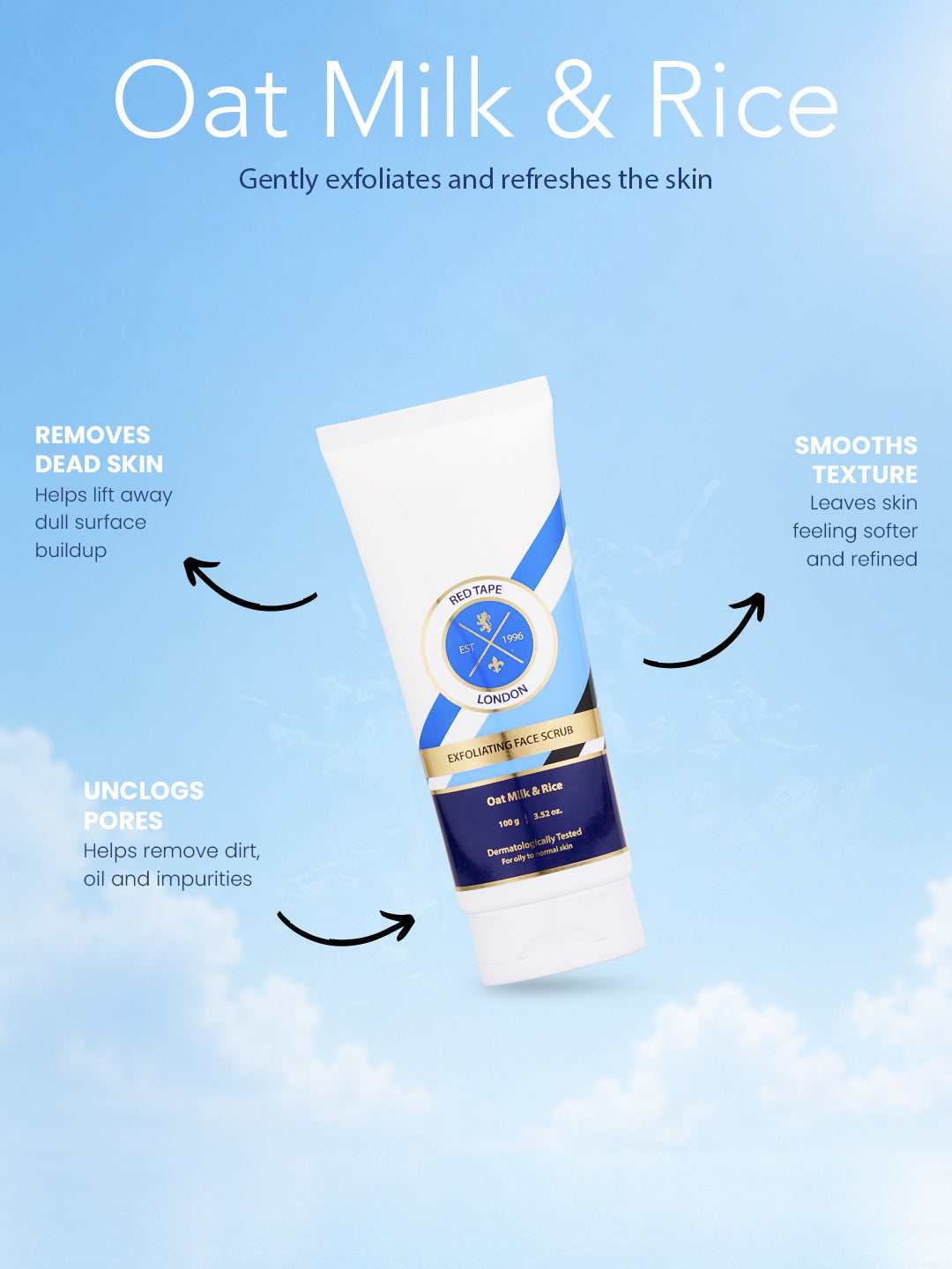 Oatmilk & Rice Exfoliator Face Scrub