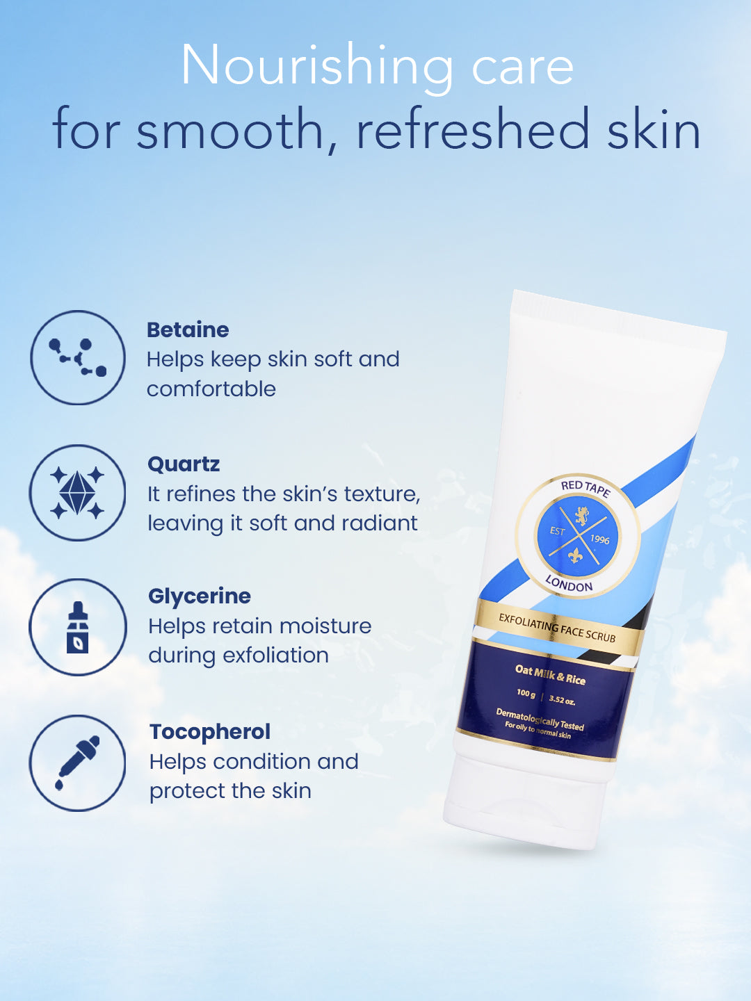 Oatmilk & Rice Exfoliator Face Scrub