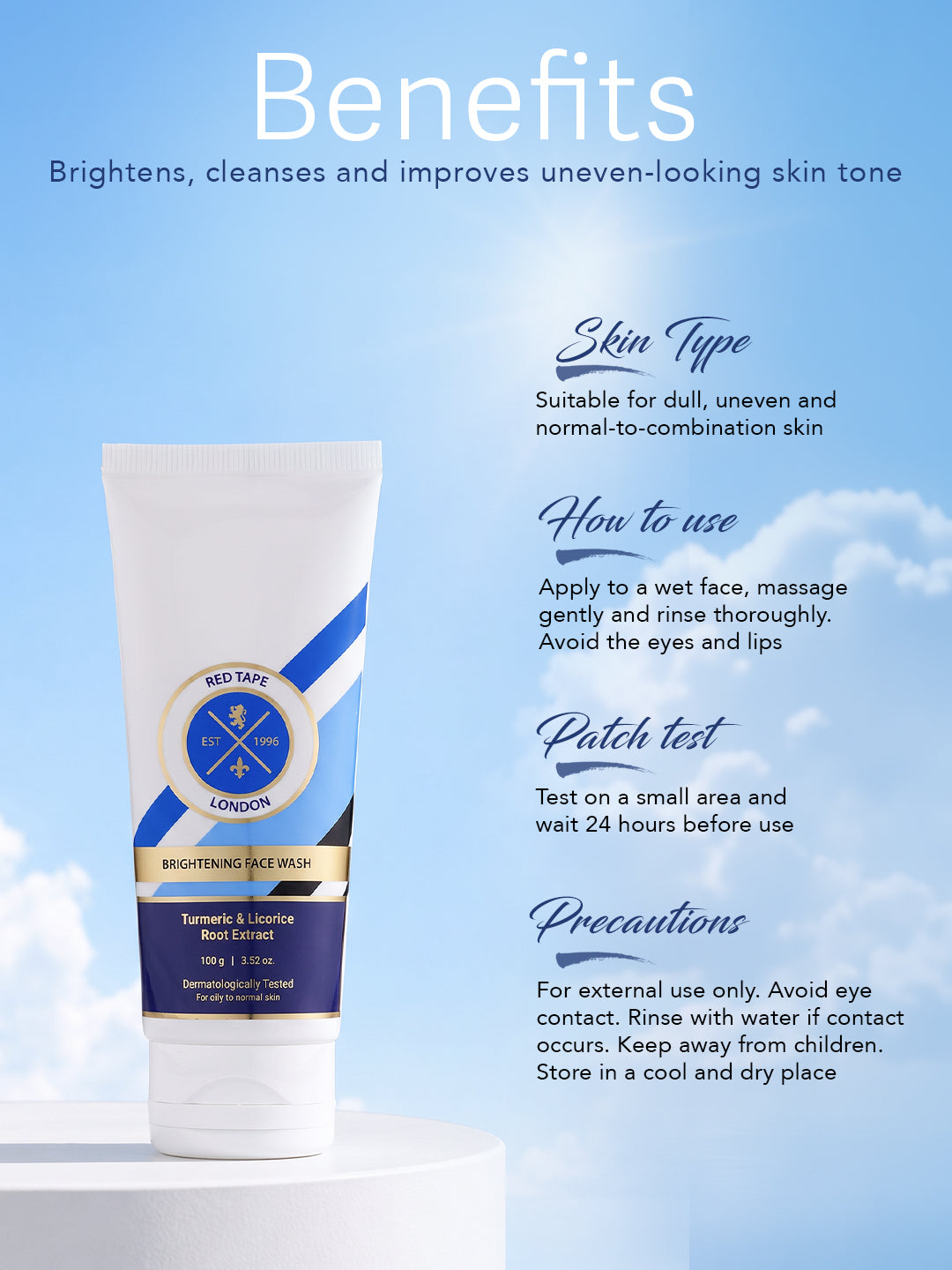Facewash With Turmeric+Licorice