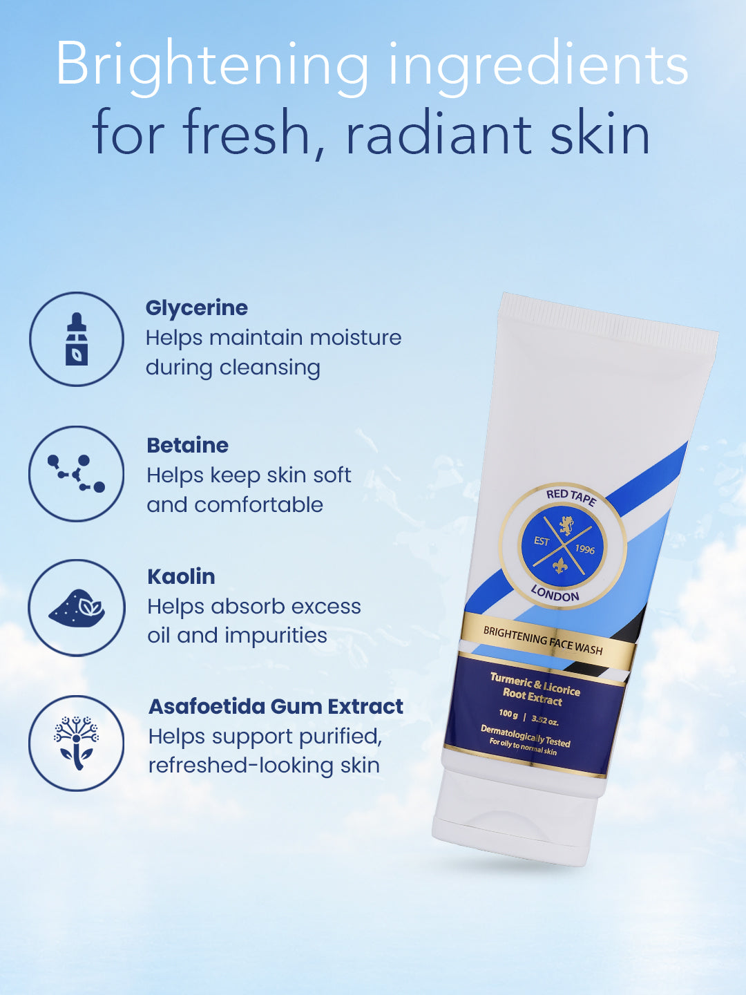 Facewash With Turmeric+Licorice