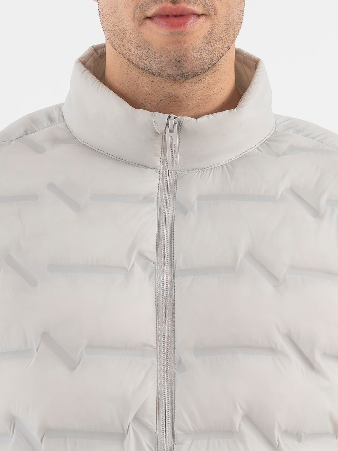 Men's Ice Grey Padded Jacket