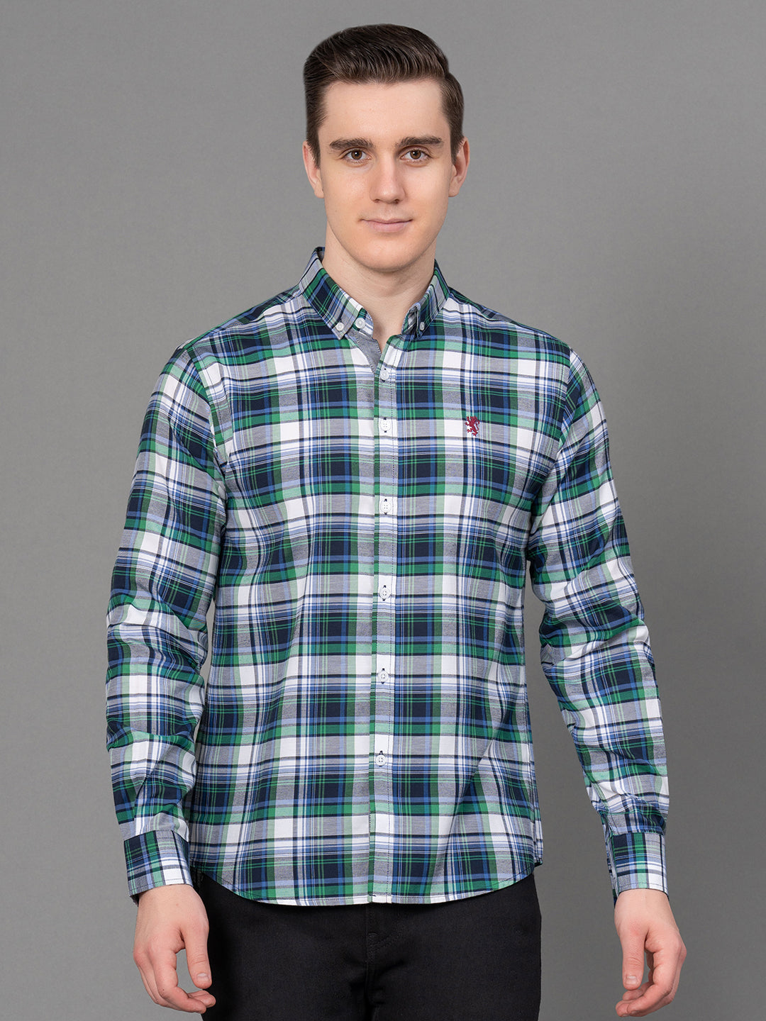 Casual Checked Shirt For Men