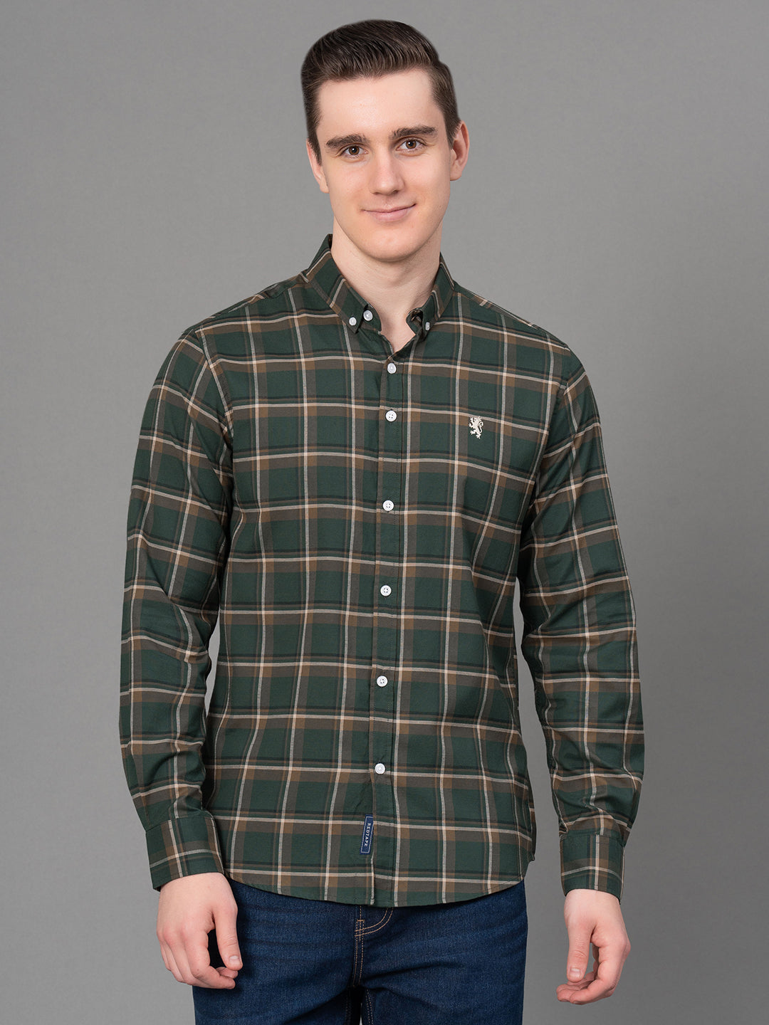 Casual Checked Shirt For Men