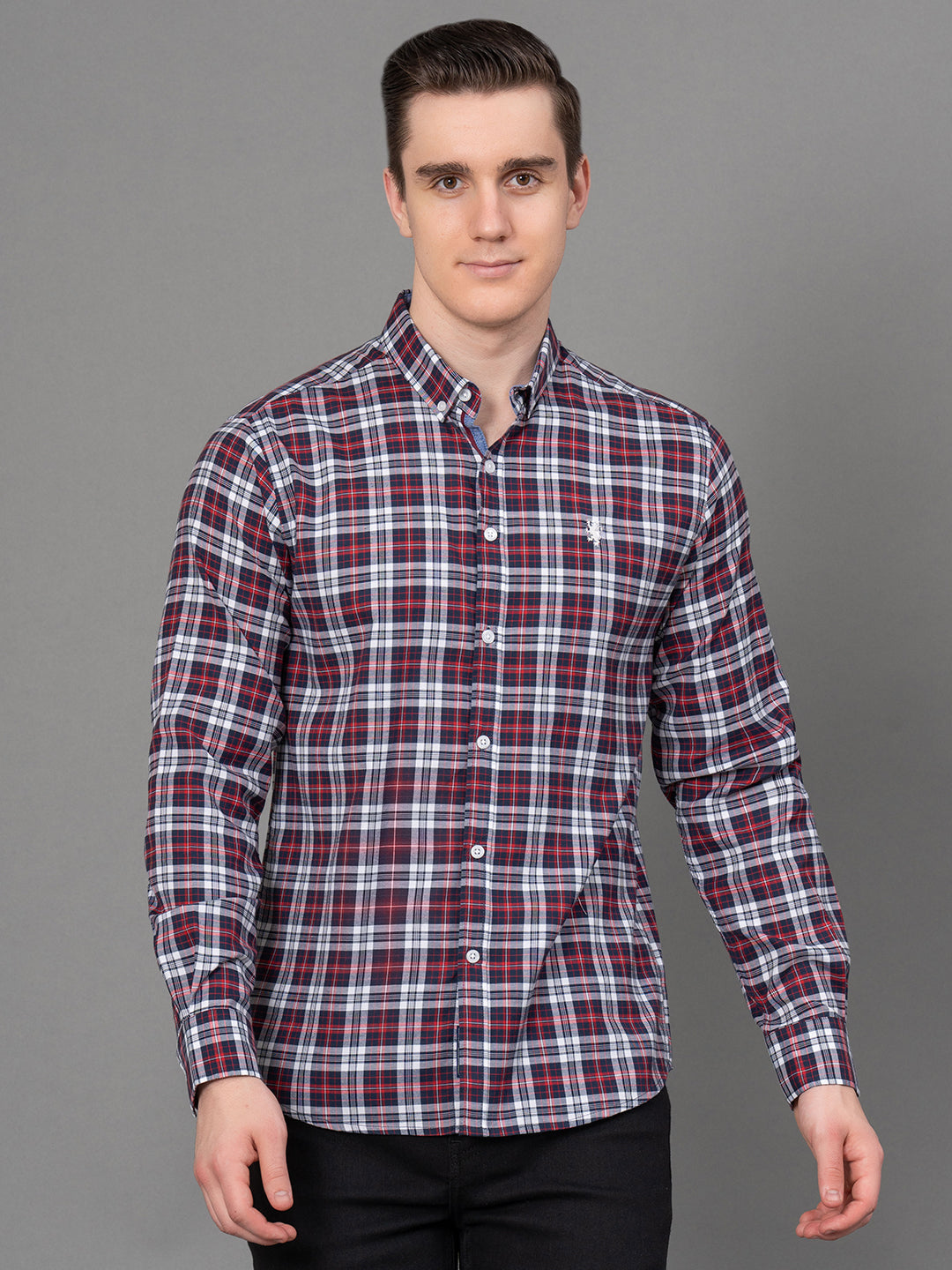 Casual Checked Shirt For Men