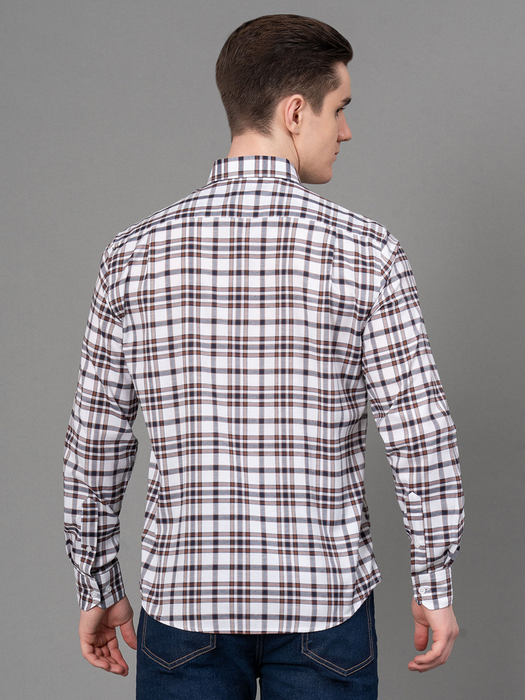 Casual Checked Shirt For Men