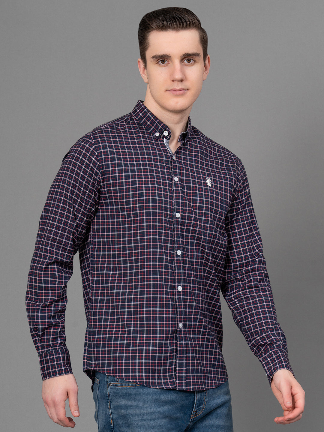 Casual Checked Shirt For Men