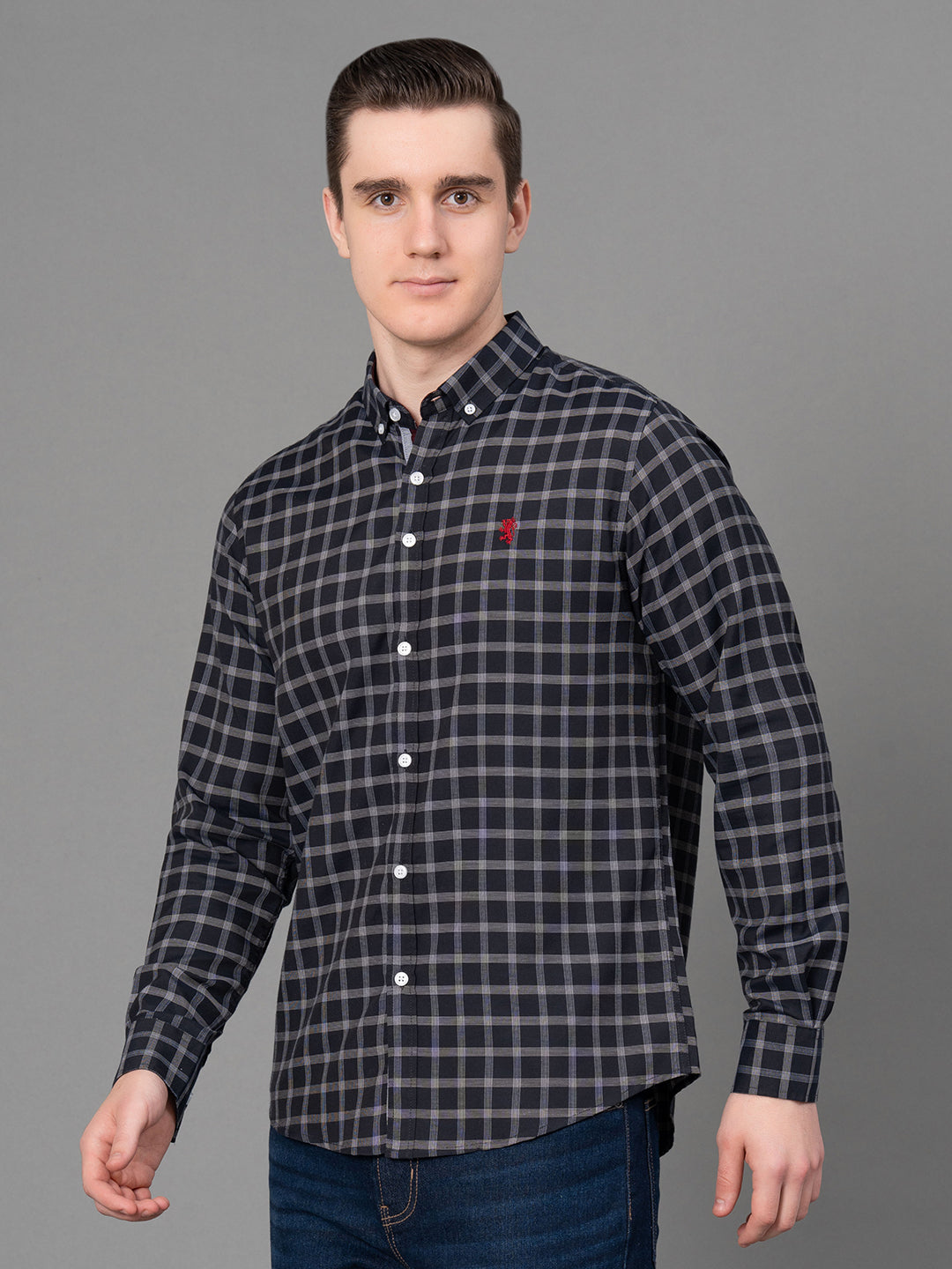 Casual Checked Shirt For Men