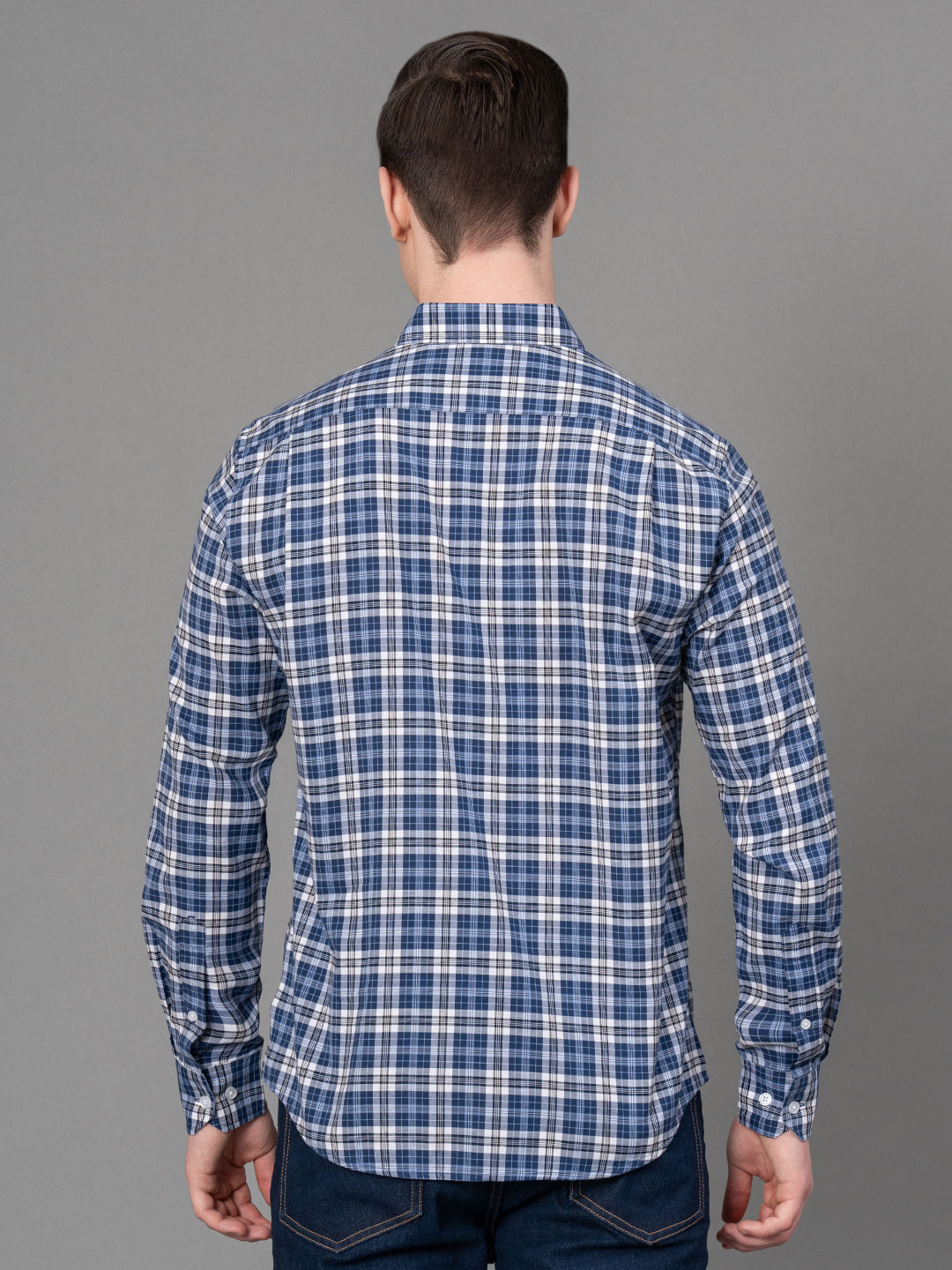 Casual Checked Shirt For Men