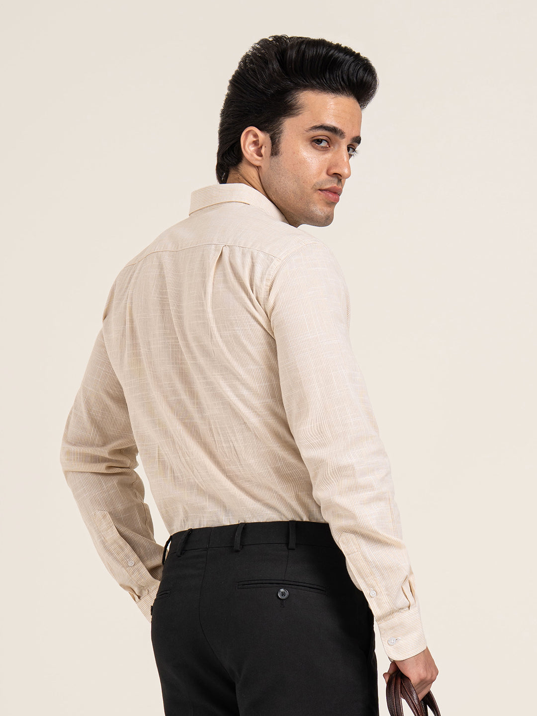 Mens Full Sleeve Stripe Shirt