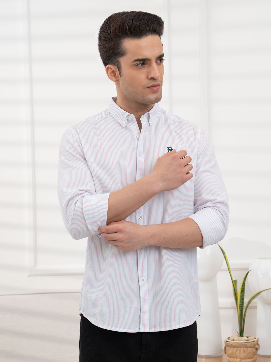 Men’s Premium Cotton Shirt for Stylish Everyday Refined Look