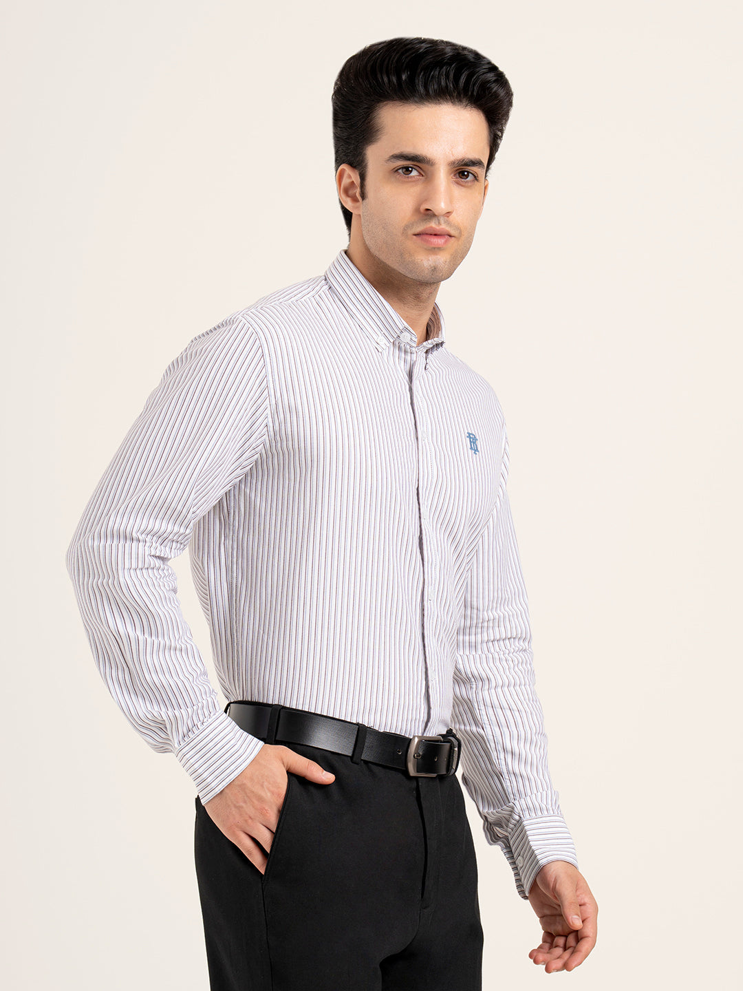 Men's Premium Cotton Shirt for Stylish Everyday Refined Look