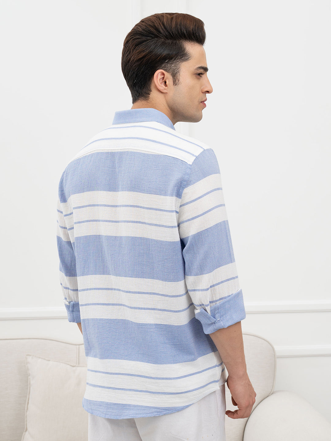 Blue White