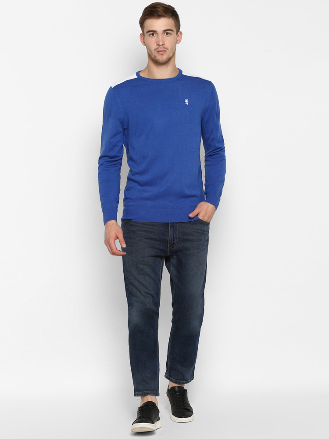 Mens Electric Blue Sweater