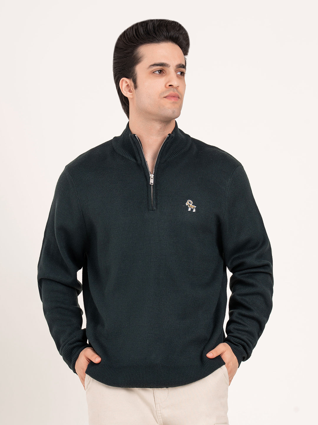 Teal Men's Sweaters for Winters | Effortless Winter Warmth