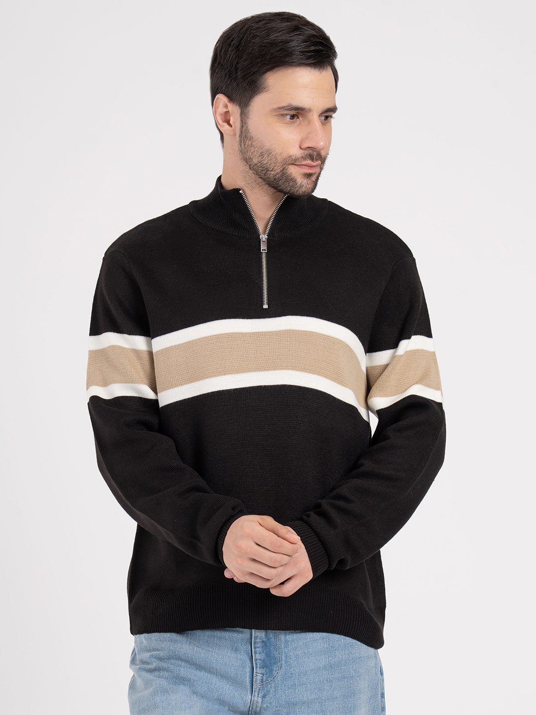 Mens Sweater for Casual Sporty Style