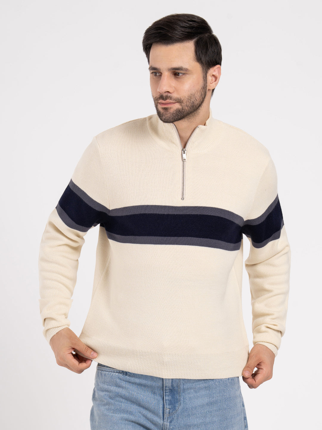 Mens Sweater for Casual Sporty Style